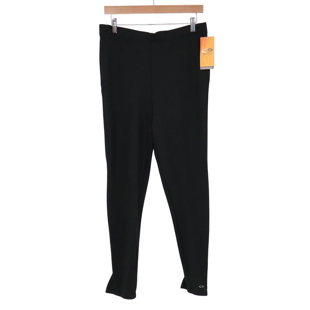 C9 Champion Pants Womens XL Power Core Loose Ebony Black Duo Dry NWT P9146